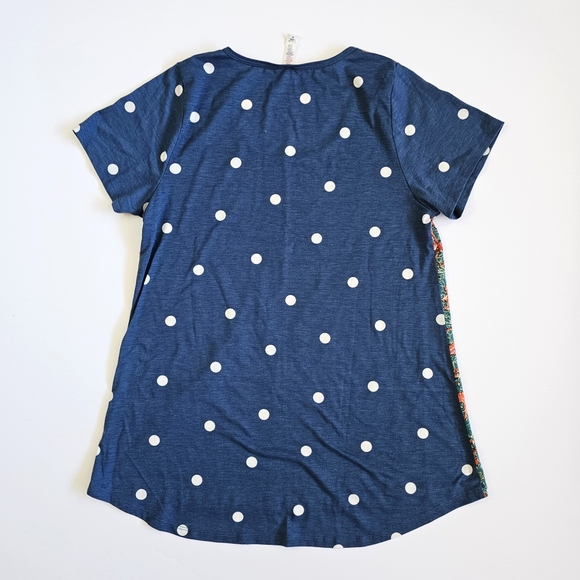 LULAROE Floral Top MEDIUM - Picture 2 of 3